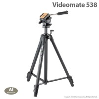 Statyw video Velbon Videomate 538 + Głowica PH-358 Fluid