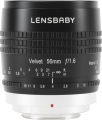notopstryk Obiektyw Lensbaby Velvet 56 mm Micro 4/3