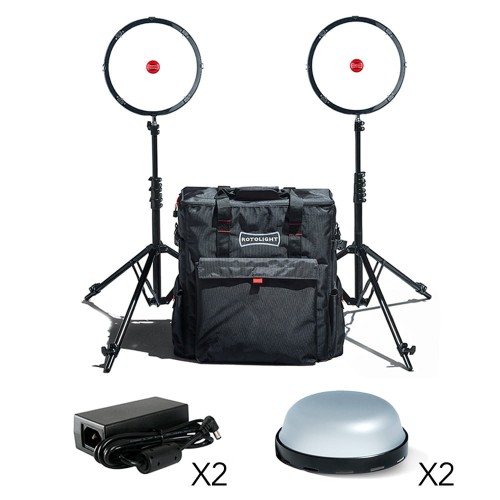 notopstryk Lampy LED Rotolight AEOS 2 Masters Kit