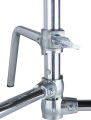 notopstryk 40" Master C-Stand With Sliding Leg & Quick-Release System - Silver