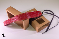 Pasek Shetu Camera Strap 318 | biały lub czerwony