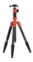 Statyw Fotopro Sherpa  + Głowica 42QS | pomarańczowy