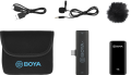 Zestaw bezprzewodowy audio Boya BY-XM6-S5