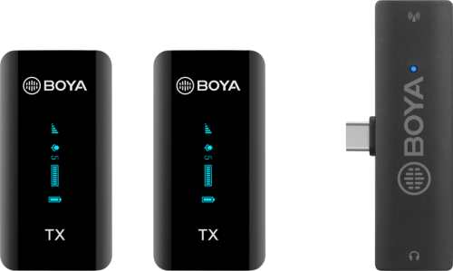 Zestaw bezprzewodowy audio Boya BY-XM6-S6