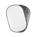 Quadralite blenda srebrno-biała 120x180 gat. II Notopstryk