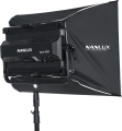 Softbox Nanlux prostokątny z kratownicą modelująca do Dyno 650C