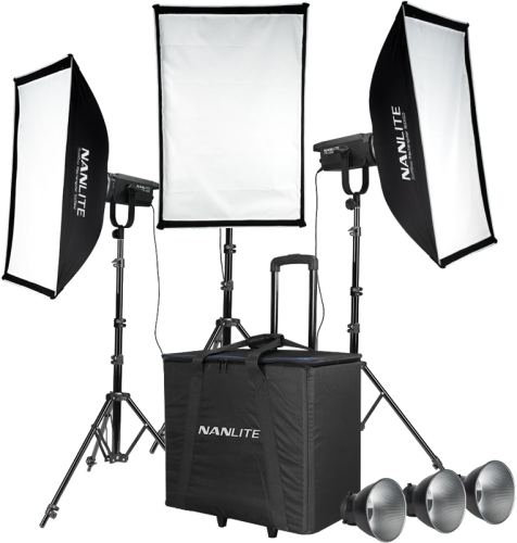 Zestaw studyjny Nanlite FS-150 LED 3 light kit