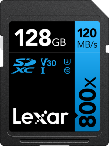 Karta Lexar Professional 800x SDHC 128 GB UHS-I V10 Notopstryk