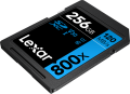 Karta Lexar Professional 800x SDHC 256 GB UHS-I V10 Notopstryk