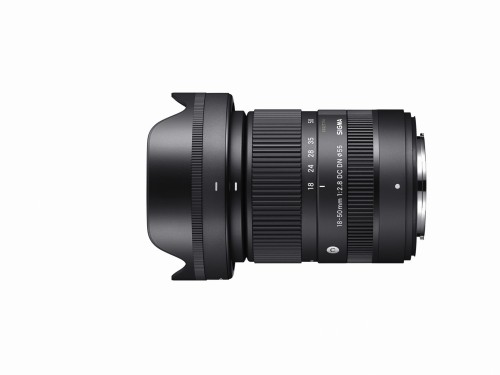 Sigma 18-50 mm f/2.8 C DC DN Fujifilm X Notopstryk