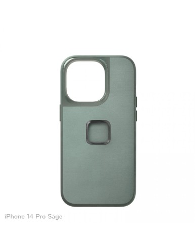 Peak Design Mobile Etui Everyday Case Fabric iPhone 14 Pro - Szarozielone Notopstryk
