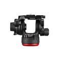 Statyw video Manfrotto Twin Alu z dolną rozpórką + Głowica 504X