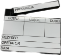 Klaps filmowy druk 3D Notopstryk