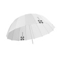 Parasol Quadralite Deep Space transparentny 130 cm
