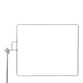 GlareOne Biała flaga 75x90 cm Notopstryk