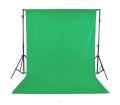 Tło bawełniane 3 x 3 m - zielone