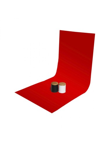 Tło PVC GlareOne 60 x 130 cm - czerwone