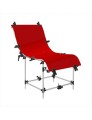 Tło PVC GlareOne 60 x 130 cm - czerwone