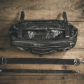 Torba Wotancraft NIGHT RIDER LEATHER SLING BAG Czarna Notopstryk