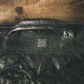 Torba Wotancraft NIGHT RIDER LEATHER SLING BAG Czarna Notopstryk