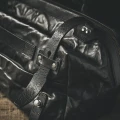 Torba Wotancraft NIGHT RIDER LEATHER SLING BAG Czarna Notopstryk