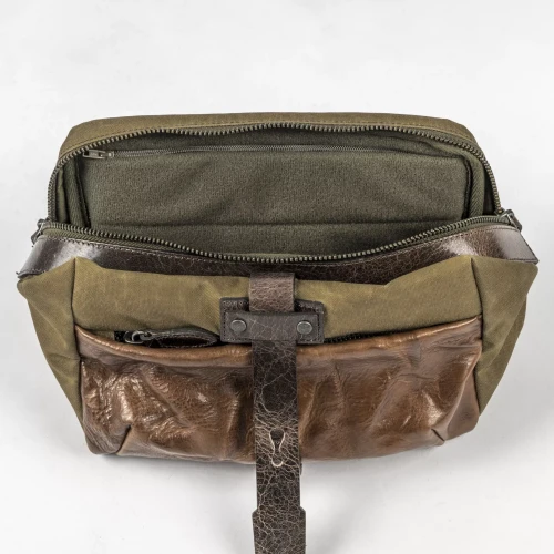 Torba Wotancraft MINI RIDER SLING BAG 3.5L Khaki/Brązowa Notopstryk