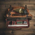Torba Wotancraft LIGHTNING RIDER LEATHER SLING BAG 12L Notopstryk