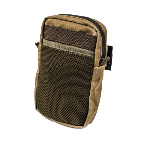 Wotancraft ZIPPER POUCH Khaki Brown canvas Notopstryk