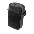 Wotancraft ZIPPER POUCH Charcoal Black canvas Notopstryk