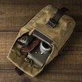 Torba Wotancraft PILOT TRAVEL CAMERA BAG 2L Khaki Brązowy Notopstryk