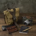 Torba Wotancraft PILOT TRAVEL CAMERA BAG 2L Khaki Brązowy Notopstryk