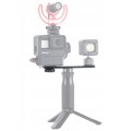 Szyna fotograficzna Ulanzi PT-7 z gwintem 1/4'' i stopką ISO (12cm)