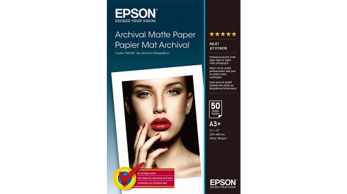 Papier Epson Archival Matte Paper, DIN A3+, 189g/m2, 50 Arkuszy Notopstryk