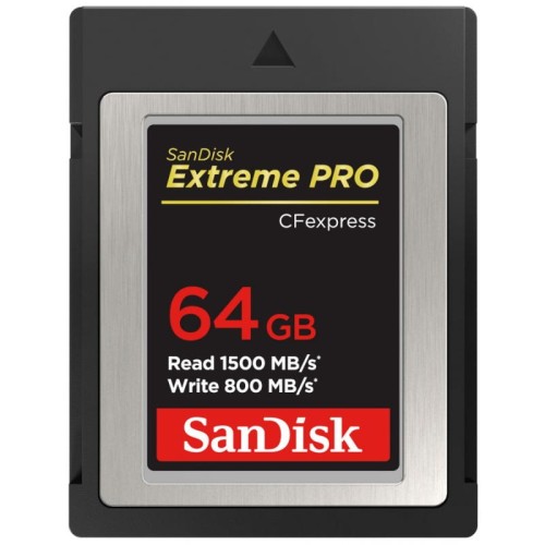 Karta Sandisk 64GB Extreme Pro CFexpress Type B Notopstryk
