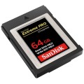Karta Sandisk 64GB Extreme Pro CFexpress Type B Notopstryk
