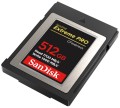 Karta Sandisk 512GB 1700/1400 MB/s Extreme Pro CFexpress Type B Notopstryk