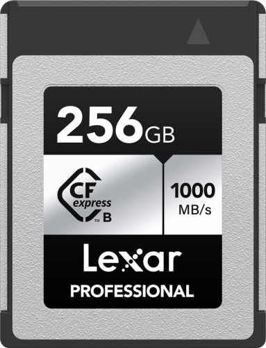 Karta Lexar CFexpress Type B Pro Silver Series R1000/W600 256GB Notopstryk