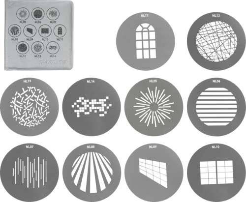 Zestaw filtrów Nanlite Gobo do PJ-FMM (1)
