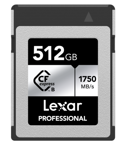 Karta Lexar CFexpress Type B Pro Silver Series R1750/W1300 512GB