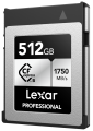Karta Lexar CFexpress Type B Pro Silver Series R1750/W1300 512GB