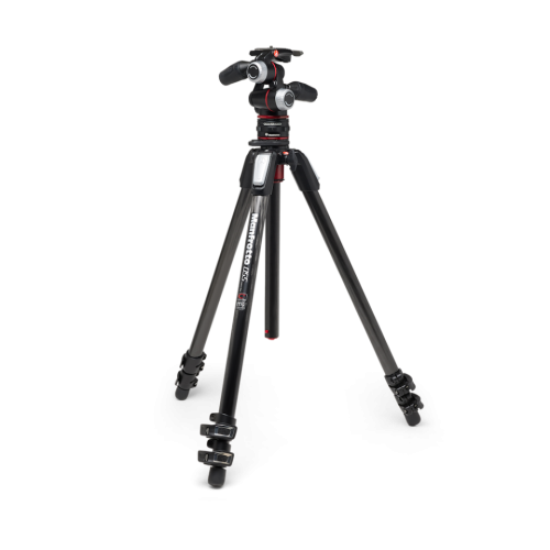 Statyw Manfrotto 055 Carbon 3s + MHXPRO3W + MOVE Notopstryk