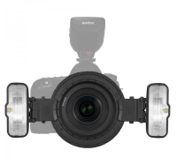 Zestaw do fotografii stomatologicznej OM System OM-1 | OM System ED 60 mm f/2.8 Macro  | Godox MF12 lampa do makrofotografii