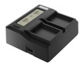 Ładowarka dwukanałowa Newell DC-LCD Dual Charger do akumulatorów BP-955/975