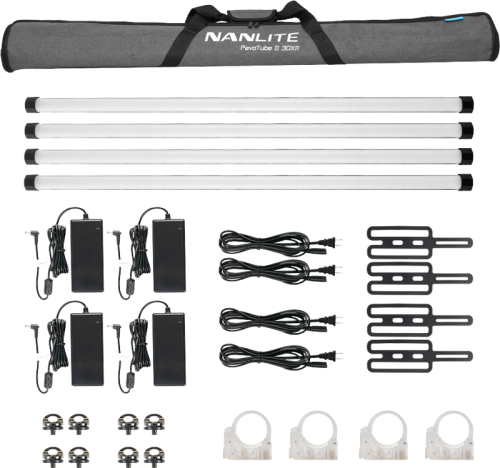 Lampa LED Nanlite PavoTube II 30XR - zestaw 4 lamp