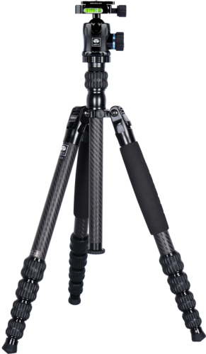 Statyw video Sirui Traveler Carbon Tripod Kit T-1205 + Głowica E-10