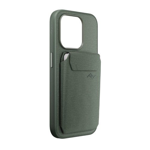 Peak Design Mobile Wallet Slim - Magnetyczny Portfel Płaski Do Telefonu - Szarozielony