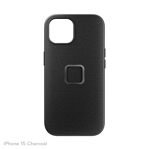Etui na telefon Peak Design Mobile Etui Everyday Case Fabric iPhone 15 | grafitowy