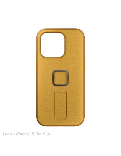 Peak Design Mobile Etui Everyday Case Loop iPhone 15 Pro - żólty.jpg