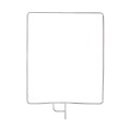 Quadralite flaga 75x90cm z wypełnieniem złoty/srebrny/biały/czarny