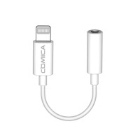 Adapter audio Comica Mini Jack 3.5mm TRSS do Lightning